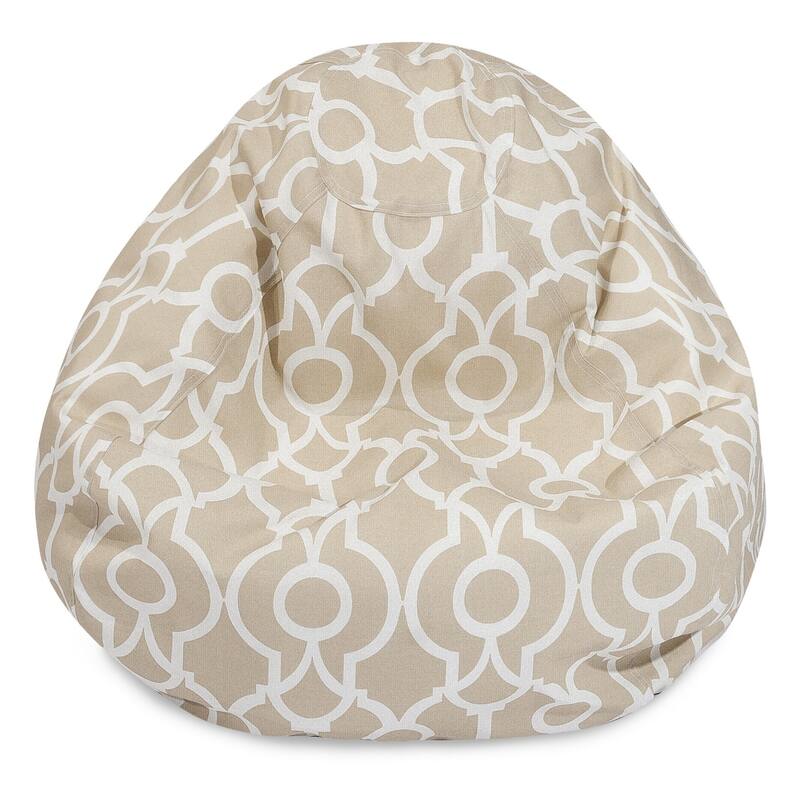 Majestic Home Goods Athens Classic Bean Bag Chair Small/Large