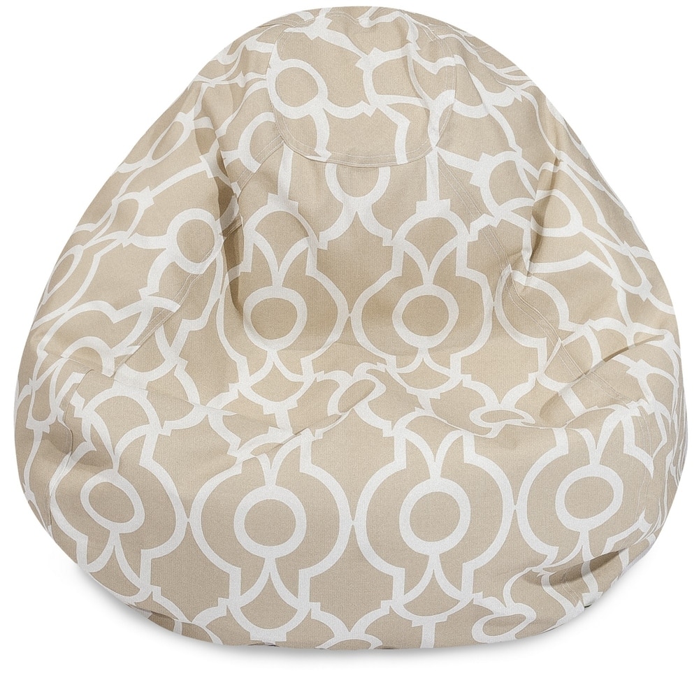 Majestic Home Goods Athens Classic Bean Bag Chair Small/Large