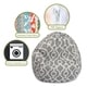preview thumbnail 3 of 23, Majestic Home Goods Athens Classic Bean Bag Chair Small/Large