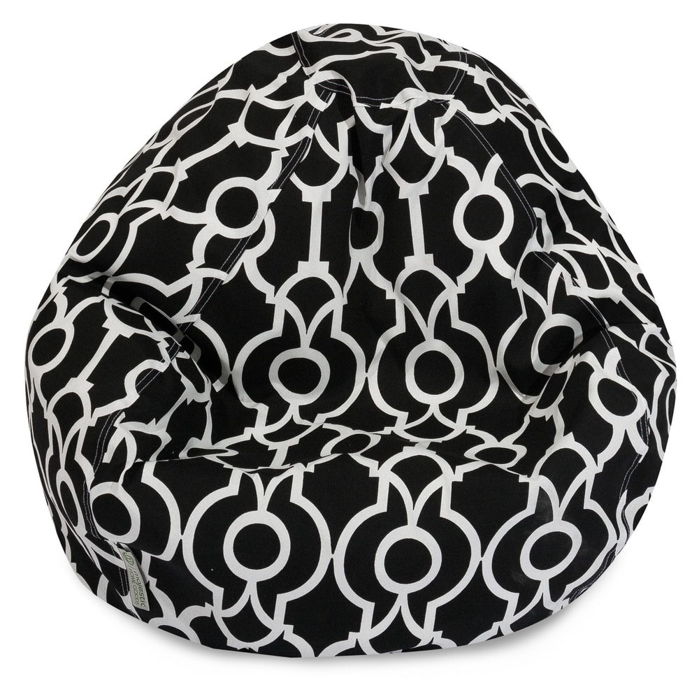 Majestic Home Goods Athens Classic Bean Bag Chair Small/Large