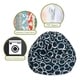 preview thumbnail 9 of 23, Majestic Home Goods Fusion Cotton Classic Bean Bag Chair Small/Large