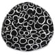preview thumbnail 2 of 23, Majestic Home Goods Fusion Cotton Classic Bean Bag Chair Small/Large Large - Black