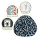 preview thumbnail 23 of 23, Majestic Home Goods Fusion Cotton Classic Bean Bag Chair Small/Large