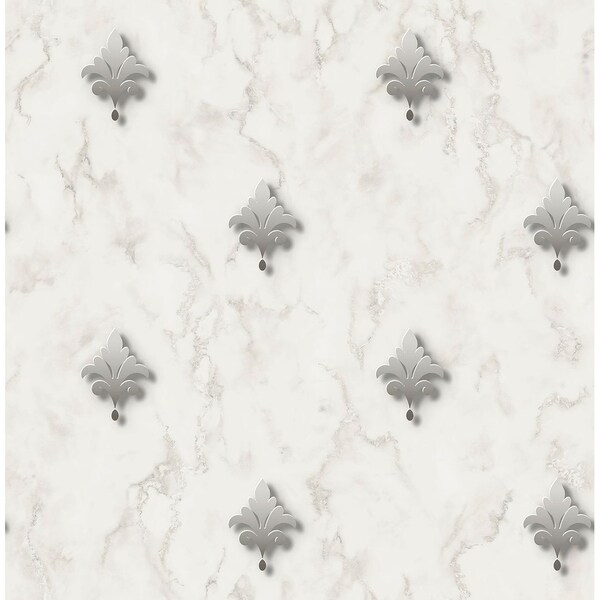 Shop 3d Fleur De Lis Wallpaper Overstock 25580326