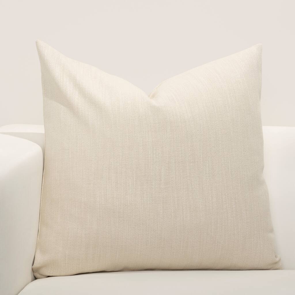 F Scott Fitzgerald Lumiere Cream Accent Throw Pillow