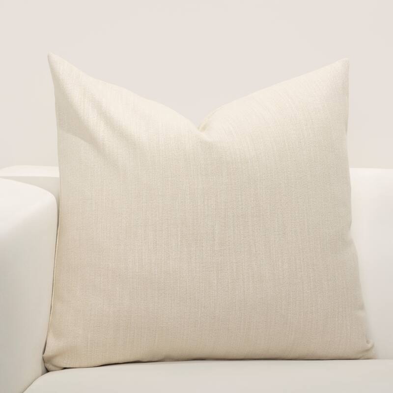 F Scott Fitzgerald Lumiere Cream Accent Throw Pillow