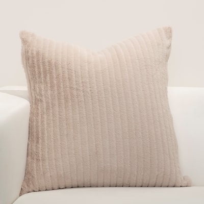 F Scott Fitzgerald Arm In Arm Faux-Fur Toss Pillow