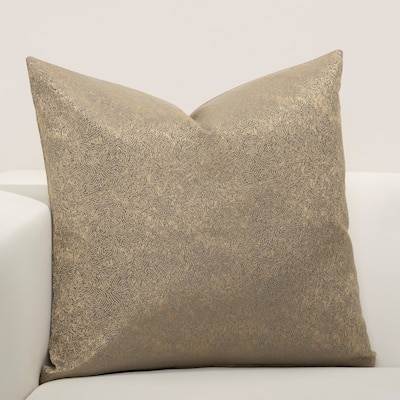 F Scott Fitzgerald Jazz Club Bronze Accent Throw Pillow