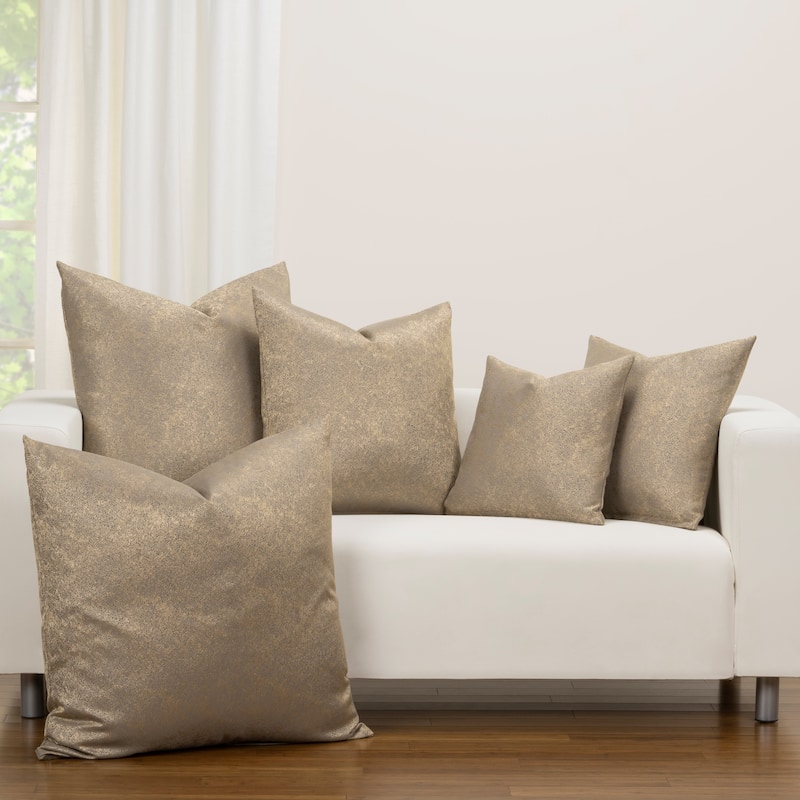 F Scott Fitzgerald Jazz Club Bronze Accent Throw Pillow