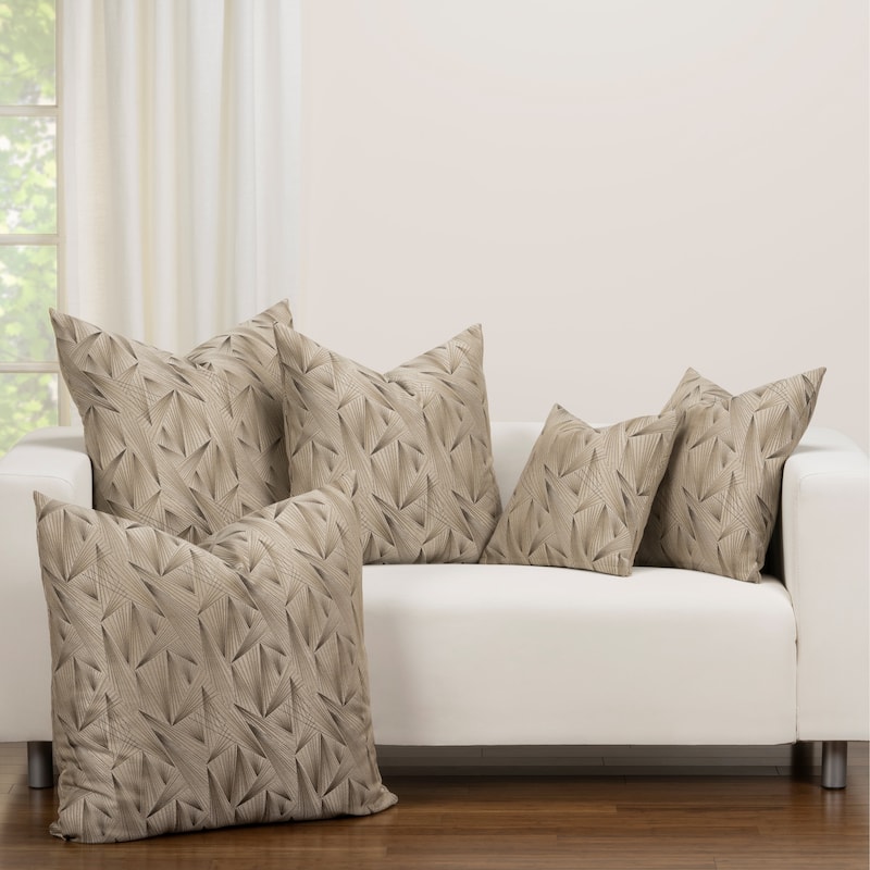 F Scott Fitzgerald Fine Point Sable Accent Throw Pillow