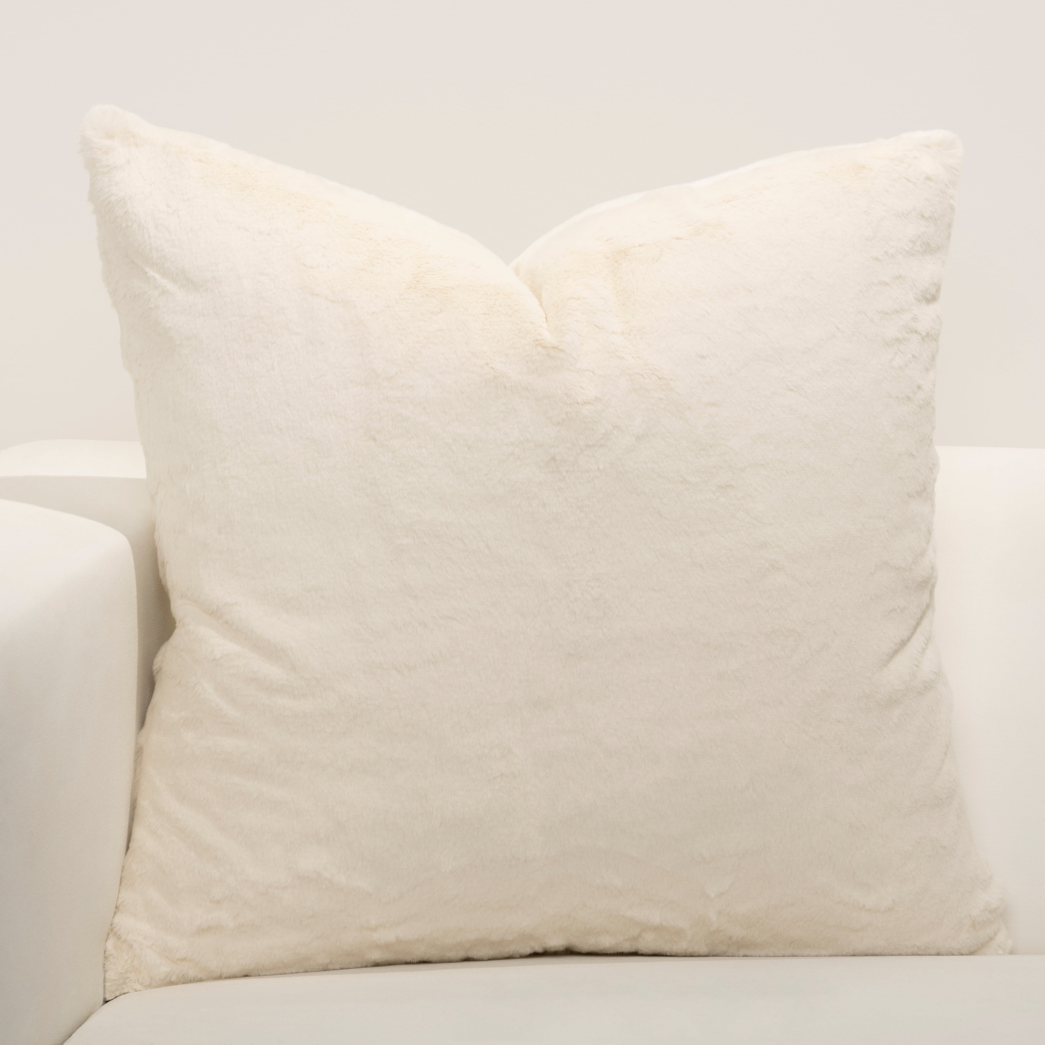 F Scott Fitzgerald Such A Beauty Faux-Fur Throw Pillow