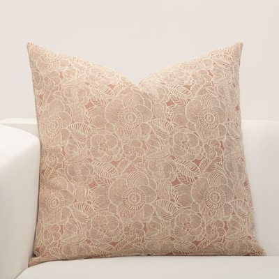 F Scott Fitzgerald Garden Party Rose Accent Throw Pillow