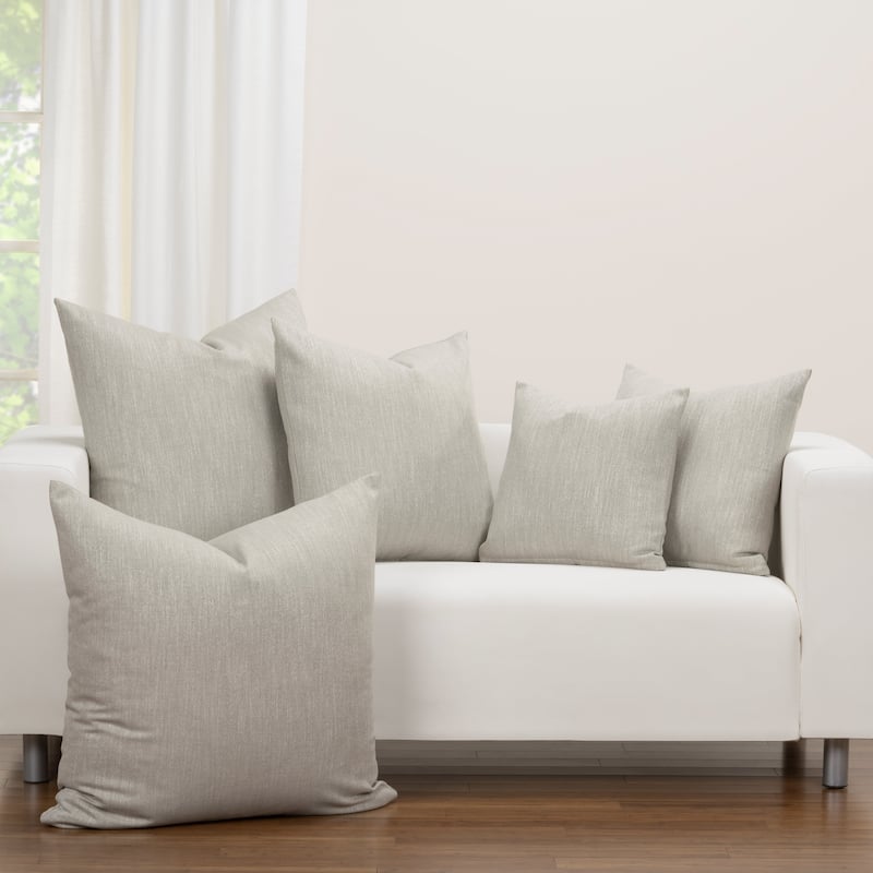 F Scott Fitzgerald Lumiere truffle Accent Throw Pillow