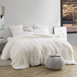 Are You Kidding Coma Inducer White Duvet Cover