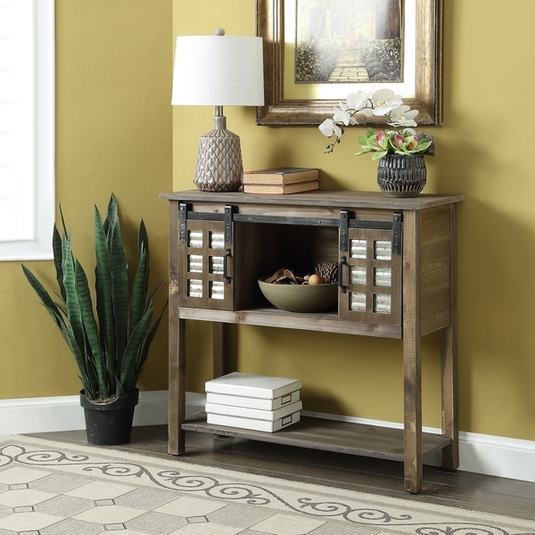 dark wood console table sale