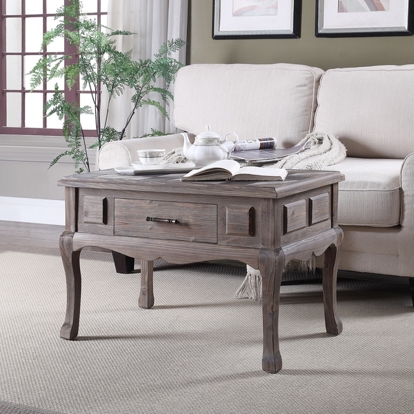 Glenmore Multi-color and Natural 1-drawer Accent Table