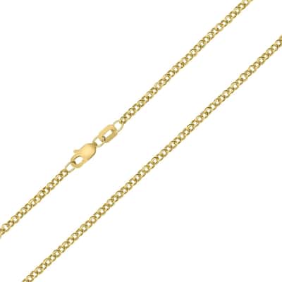 10K Yellow Gold 2.3MM Classic Rolo Chain with Lobster Clasp - 18 Inch