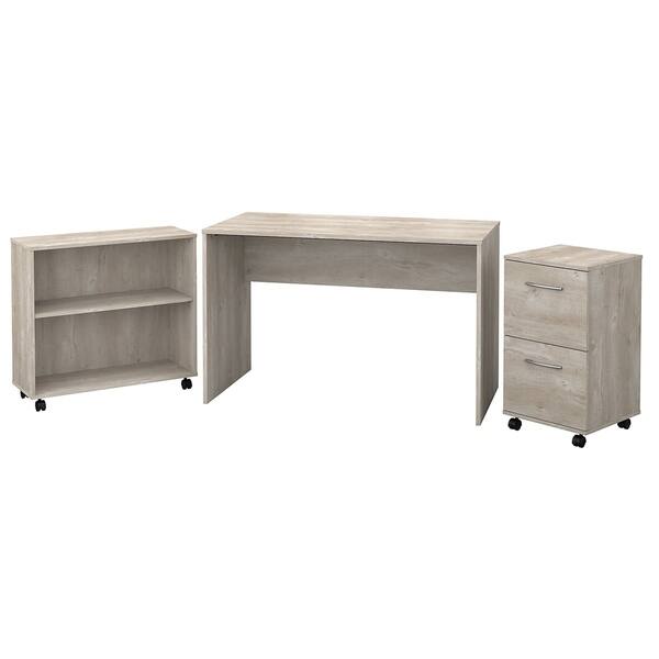 Shop Copper Grove Pazardzhik Complete Small Desk With File Cabinet