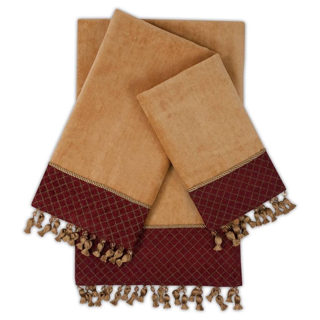 Austin Horn Montecito 3-piece Embellished Towel Set