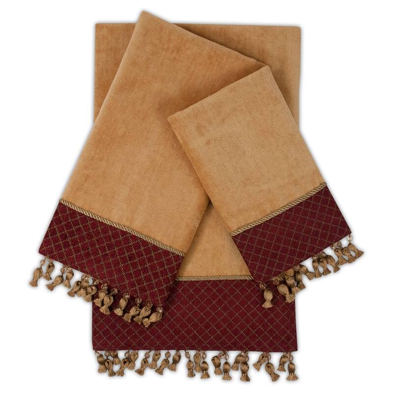 Austin Horn Montecito 3-piece Embellished Towel Set