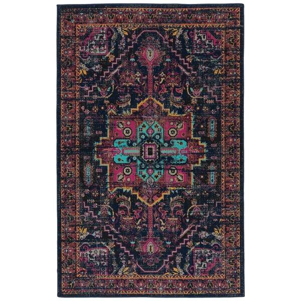 The Curated Nomad Belden Oriental Indoor Outdoor Rug On The Curated Nomad Belden Oriental