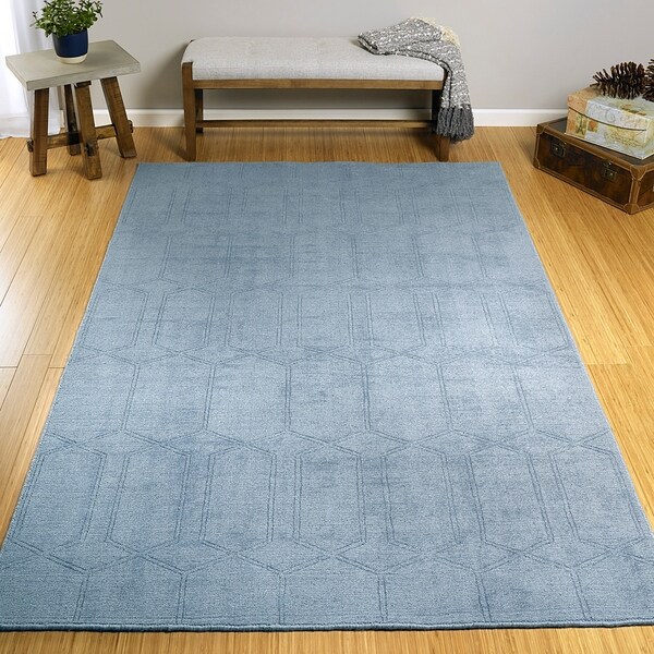 Hand-Loomed Polyester Moravec Rug