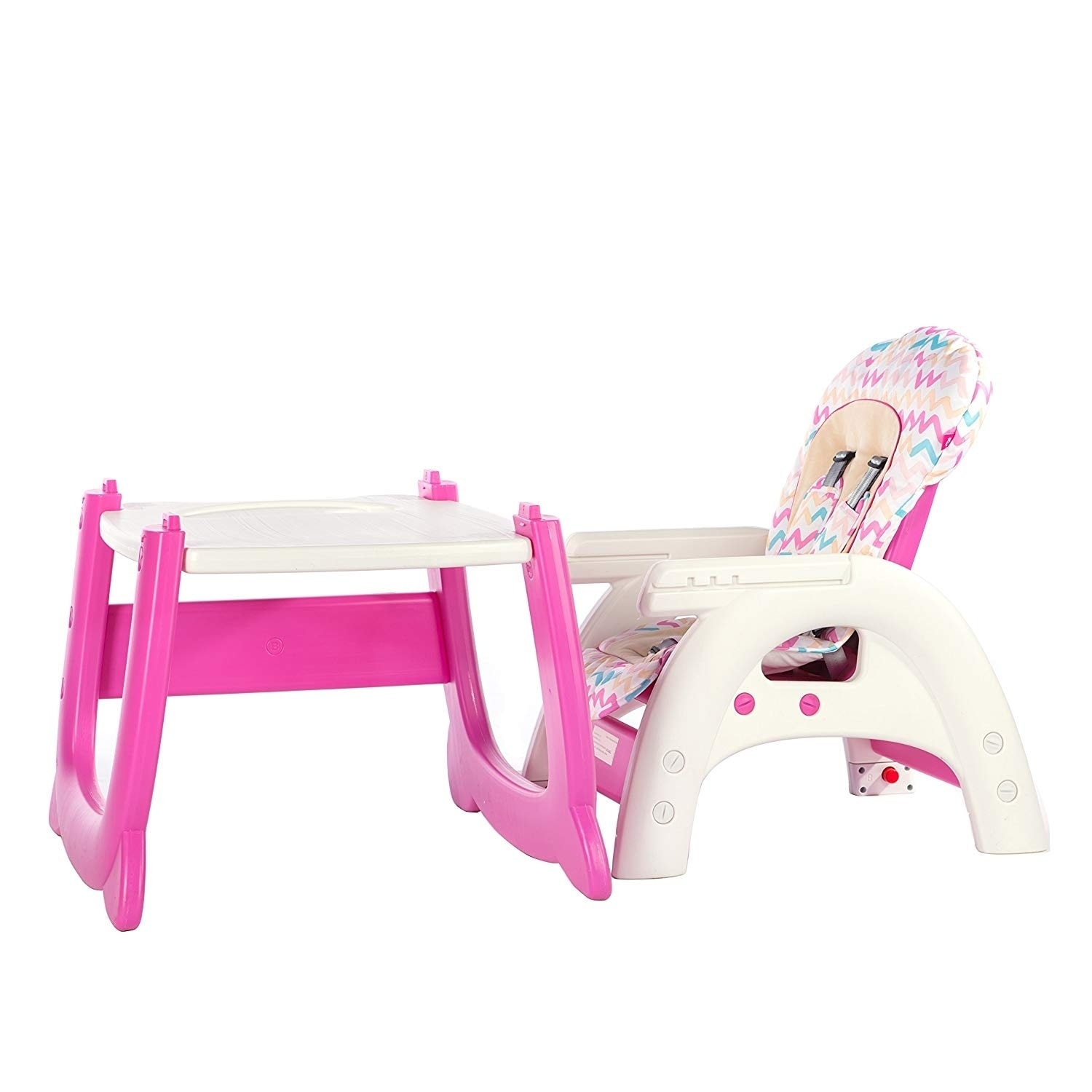 high chair and table combination