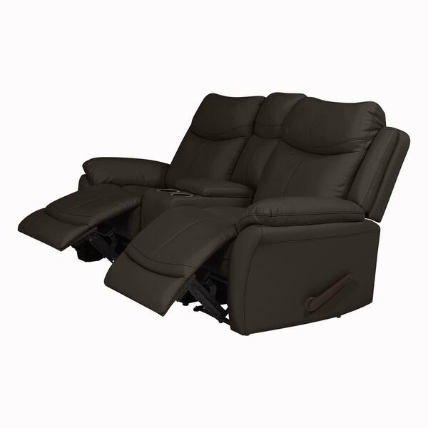 Shop Copper Grove Peqin 2 Seat Faux Leather Recliner