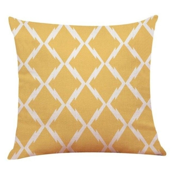 Love Geometry Striped Throw Pillow case 12655323-50