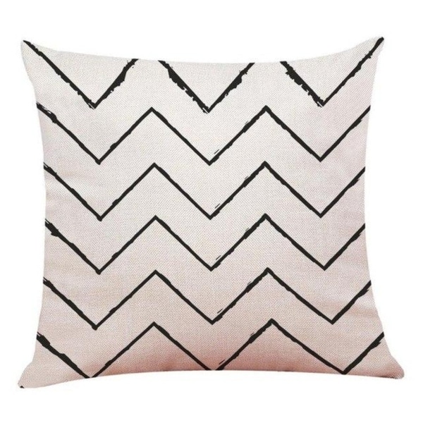 Linen Geometry Home Decor Cushion Cover 14113649-102
