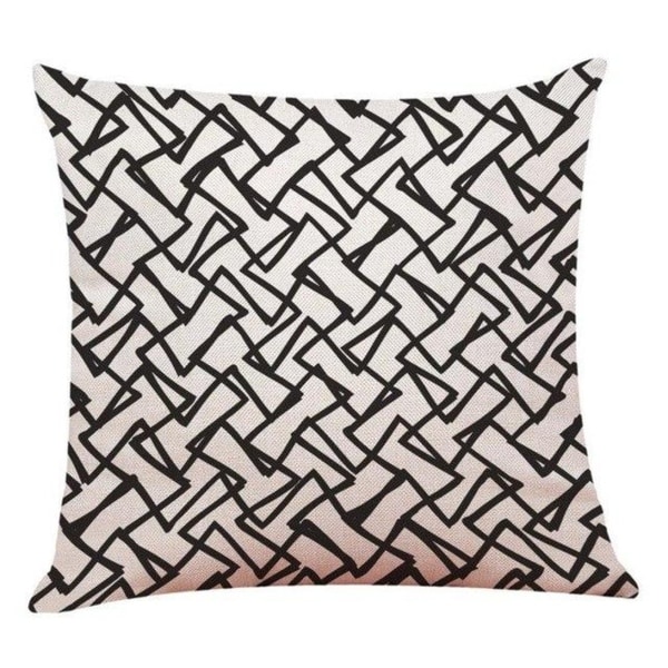 Linen Geometry Home Decor Cushion Cover 14113649-104