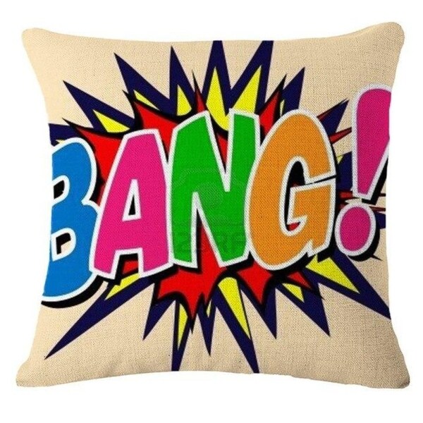 Letter Printed Pillow Case Sofa Cover 21302817-627