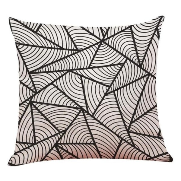 Linen Geometry Home Decor Cushion Cover 14113649-108