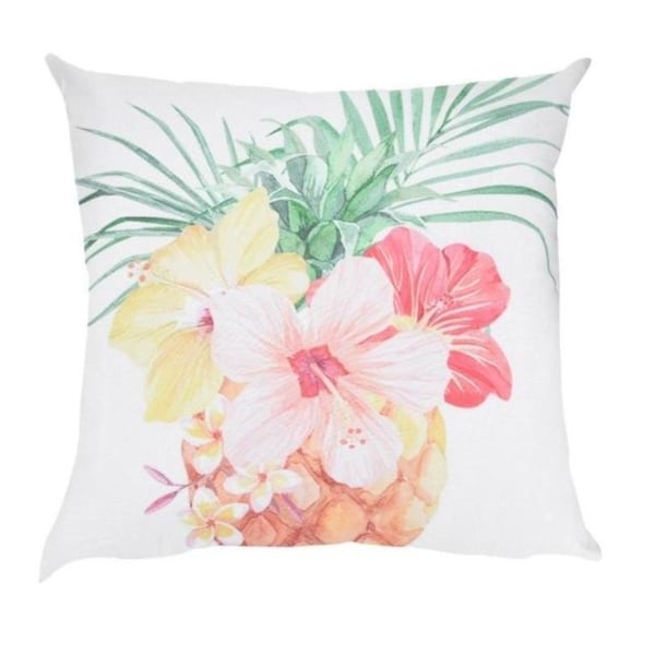 Summer Pineapple Flower Cushion Cover 45X45CM 21301876-478