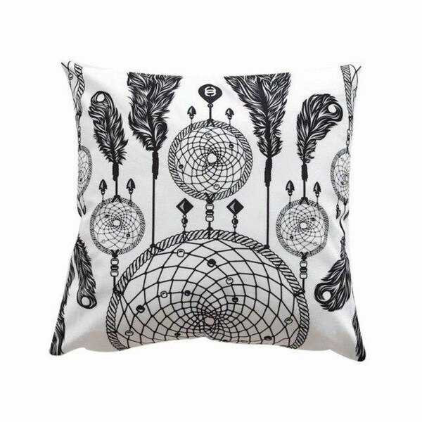 Dream Catcher Polyester Cotton Cushion Cover 21301854-471