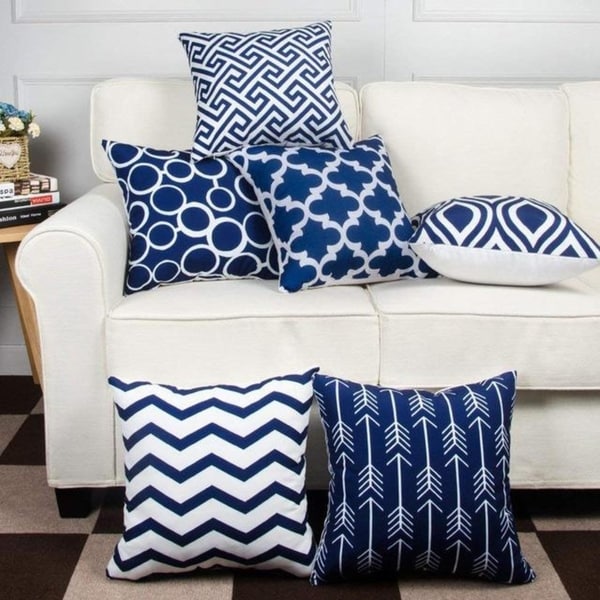 6PC/Set Home decor Decorative Pillowcase 18X 18cm 21298671-309