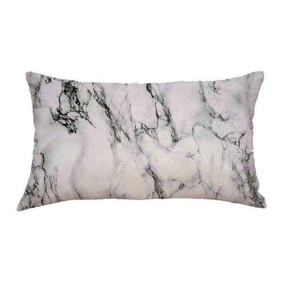 Marble pattern Linen fabric Cushion Cover 30x50cm 18174136-205