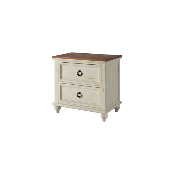 Honey pine online nightstand