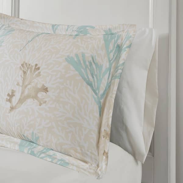 Shop Harbor House Ocean Reef Seafoam Green 6 Piece Quilted