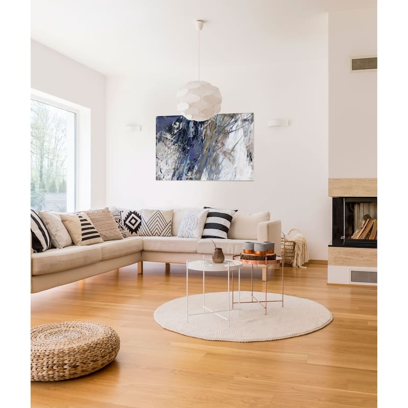 Blue Noise I -Premium Gallery Wrapped Canvas