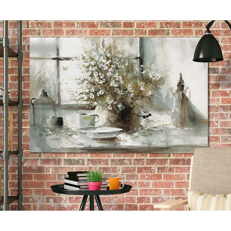 Daisy Still Life -Premium Gallery Wrapped Canvas