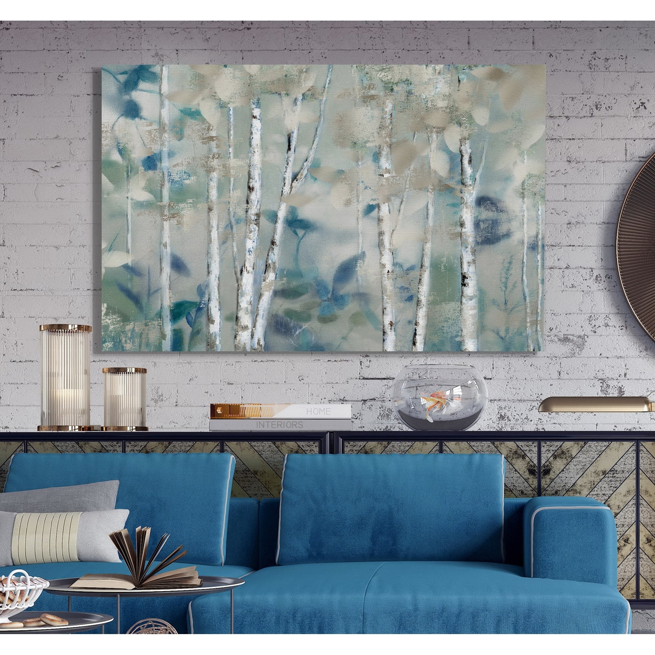 Modern Area Rug for Living Room, Contemporary Area Rugs under Sofa, La –  artworkcanvas