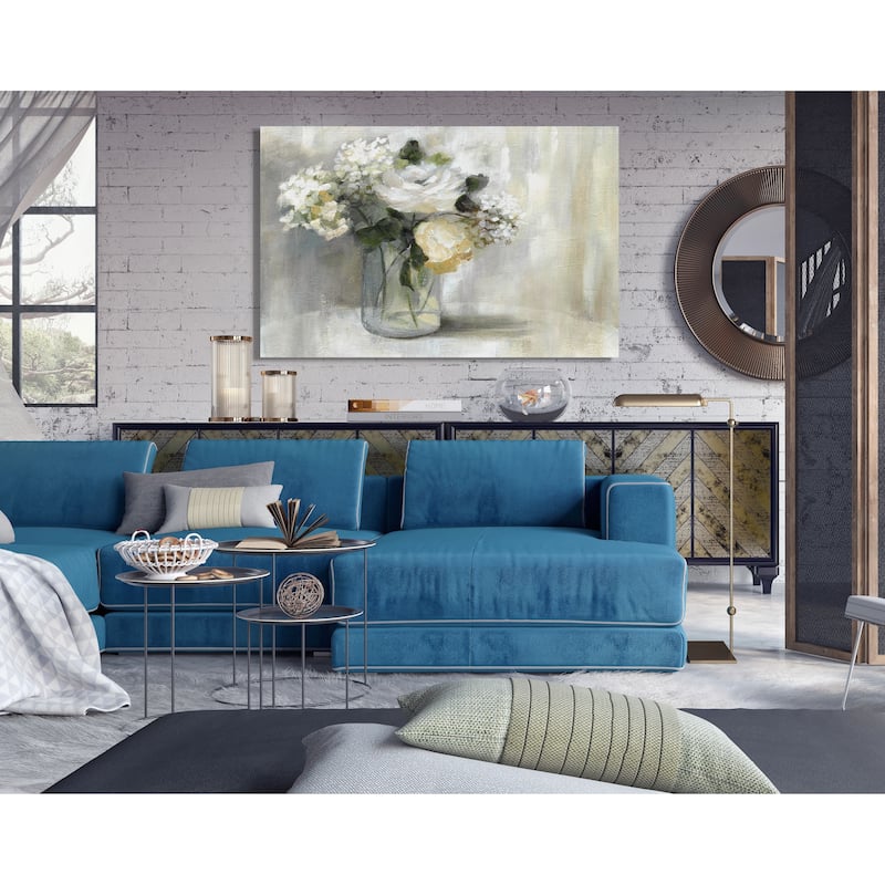 Meadow Flowers I -Premium Gallery Wrapped Canvas