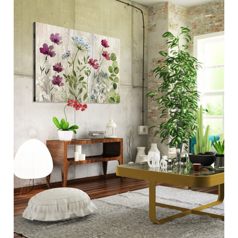 Meadow Flowers I -Premium Gallery Wrapped Canvas
