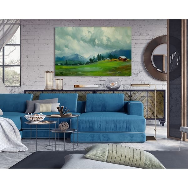 Wallowa Valley Storm Premium Gallery Wrapped Canvas Overstock 25597458