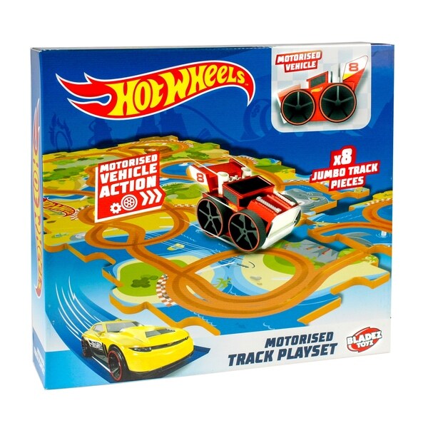 hot wheels motorised track set