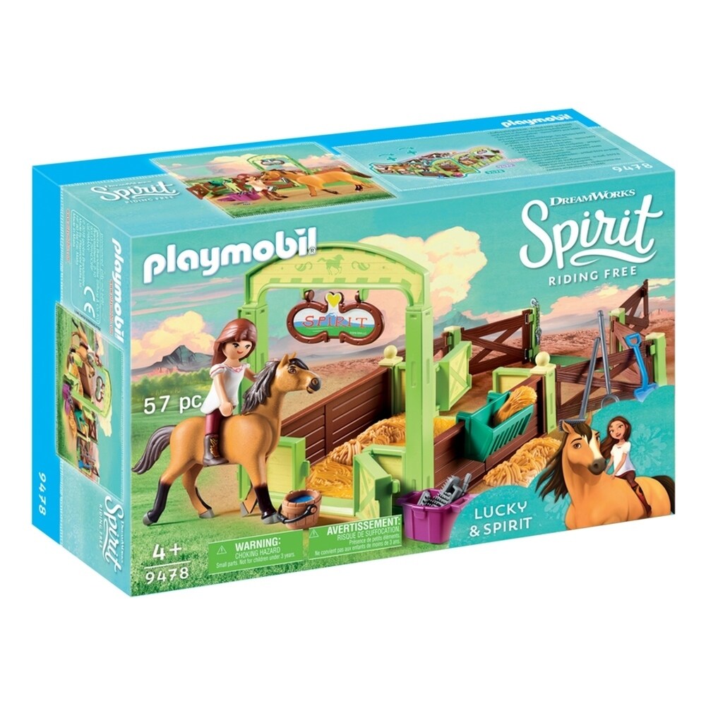 playmobil spirit wagon