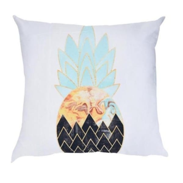 Pineapple pattern print Polyester Sofa Car Cushion Cover 21305063-829