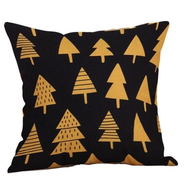 Yellow Geometric Fall Autumn Decorative Pillowcases 21303099-641