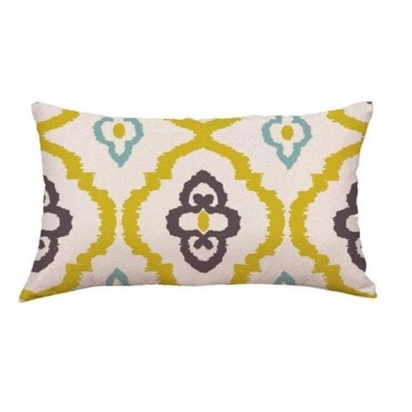 Geometric Cushion Cover Letters Pattern Pillow Case 20501220-257